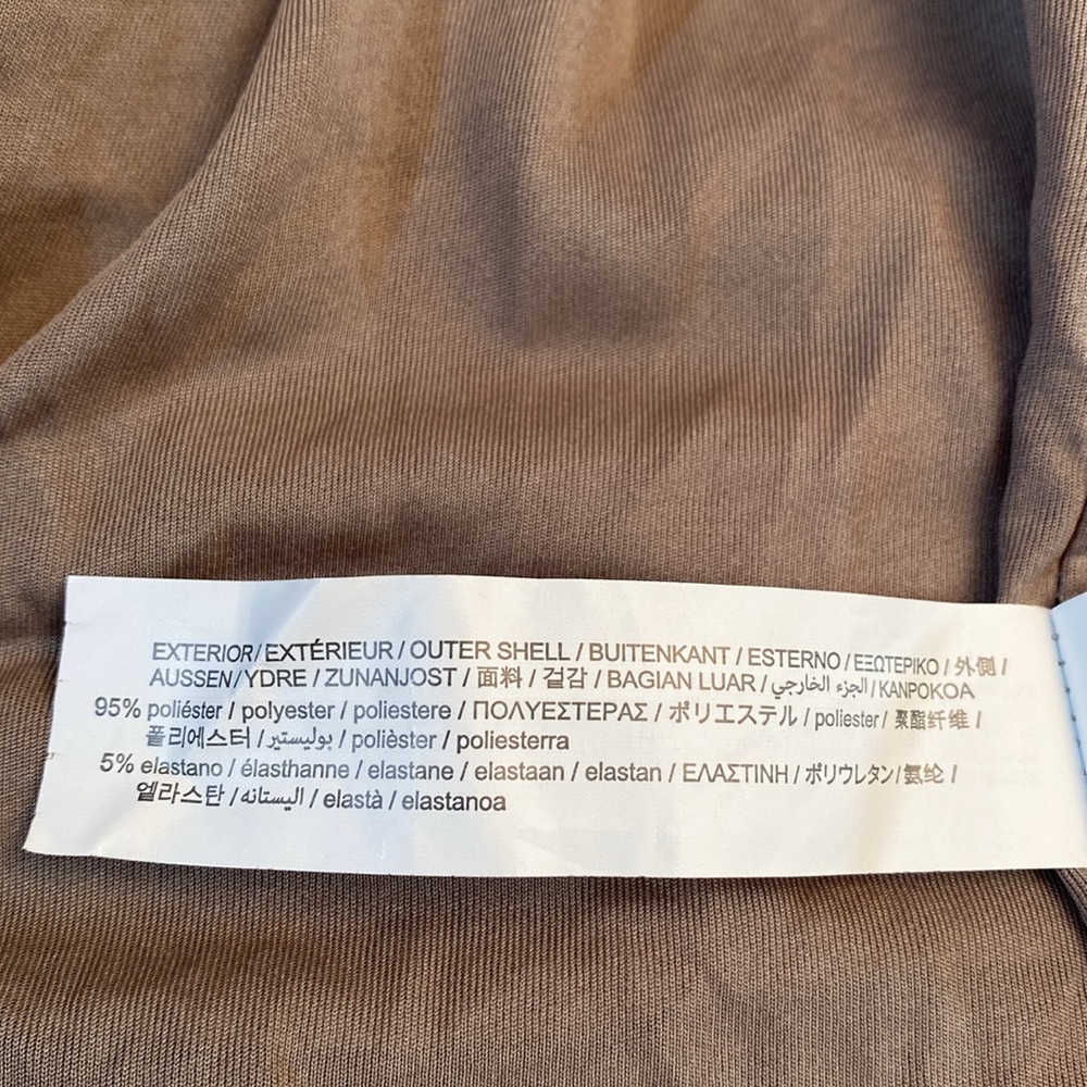 Zara Draped Long Sleeve Mini Dress, Size M - Picture 15 of 17